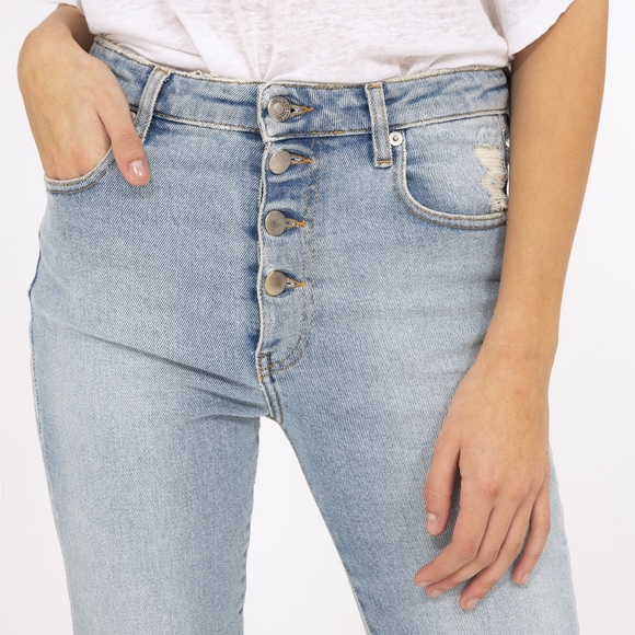 IRO High waisted button front GAETY jeans - Picture 2 of 6